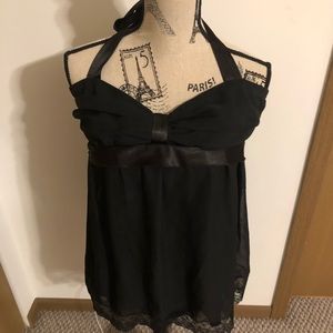Black halter